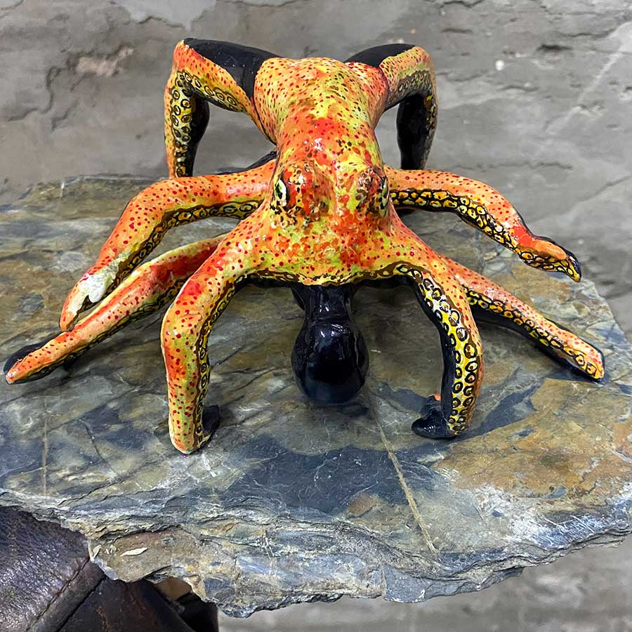 pulpo escultura Giovanni Zitro